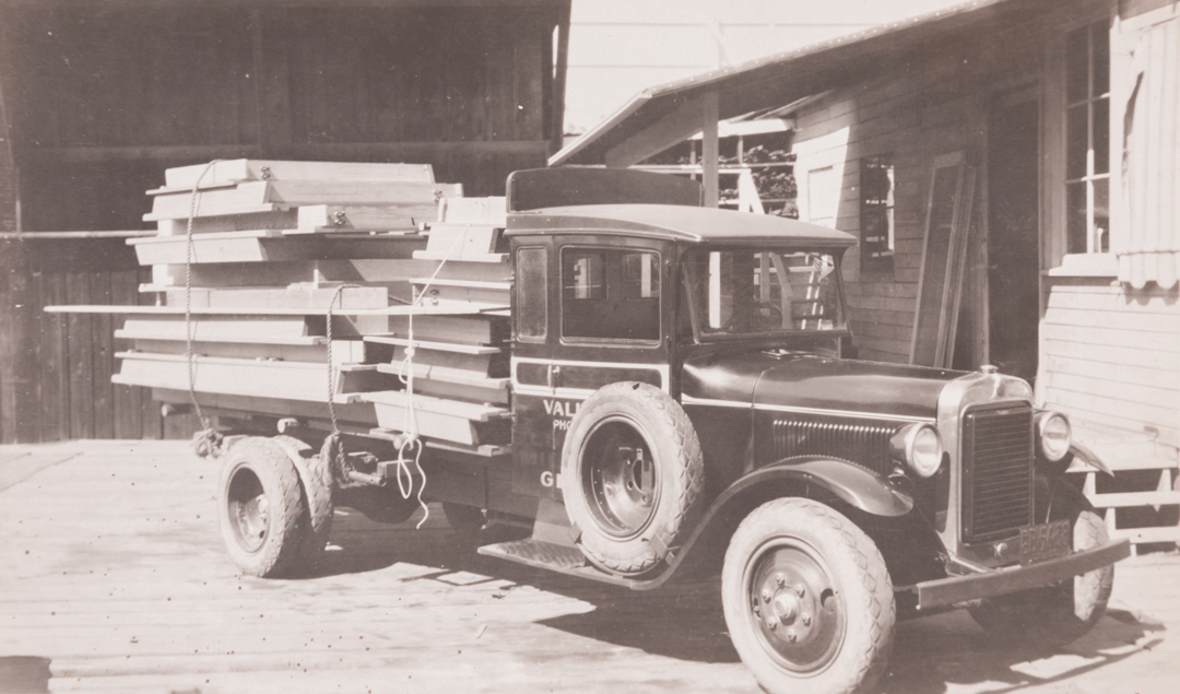 Vintage Foster Lumber Truck