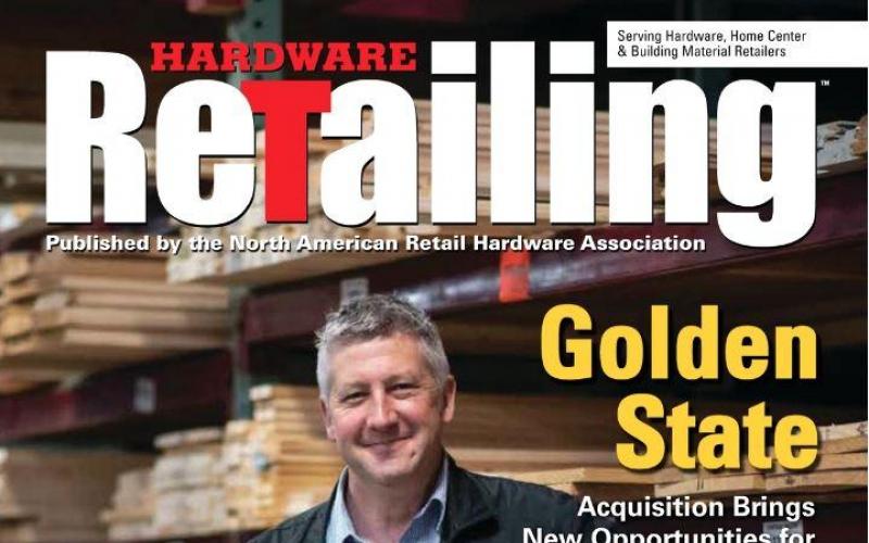 Cover of Hardware Retailing Magazine